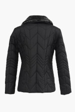 MICROCOAT ΓΥΝΑΙΚΕΙΟ ΜΠΟΥΦΑΝ ΜΕ ΑΠΟΣΠΩΜΕΝΗ ΟΙΚΟΛΟΓΙΚΗ ΓΟΥΝΑ ΜΑΥΡΟ 24450