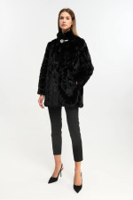 FIBES ΓΥΝΑΙΚΕΙΑ ΓΟΥΝΑ ΟΙΚΟΛΟΓΙΚΗ ΜΕ ΚΑΡΦΙΤΣΑ ΜΑΥΡΗ 01-6175