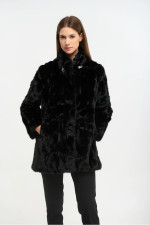 FIBES ΓΥΝΑΙΚΕΙΑ ΓΟΥΝΑ ΟΙΚΟΛΟΓΙΚΗ ΜΕ ΚΑΡΦΙΤΣΑ ΜΑΥΡΗ 01-6175