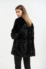 FIBES ΓΥΝΑΙΚΕΙΑ ΓΟΥΝΑ ΟΙΚΟΛΟΓΙΚΗ ΜΕ ΚΑΡΦΙΤΣΑ ΜΑΥΡΗ 01-6175