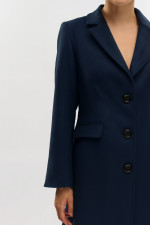 FIBES ΓΥΒΝΑΙΚΕΙΟ ΗΜΙΠΑΛΤΟ ΜΕ ΠΕΤΟ ΓΙΑΚΑ ΣΕ ΒΕΛΟΥΡ ΜΠΛΕ 01-6117 FIBES ΓΥΒΝΑΙΚΕΙΟ ΗΜΙΠΑΛΤΟ ΜΕ ΠΕΤΟ ΓΙΑΚΑ ΣΕ ΒΕΛΟΥΡ ΜΠΛΕ 01-6117