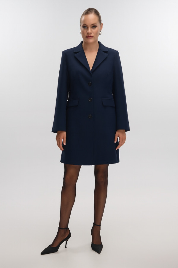 FIBES ΓΥΒΝΑΙΚΕΙΟ ΗΜΙΠΑΛΤΟ ΜΕ ΠΕΤΟ ΓΙΑΚΑ ΣΕ ΒΕΛΟΥΡ ΜΠΛΕ 01-6117 FIBES ΓΥΒΝΑΙΚΕΙΟ ΗΜΙΠΑΛΤΟ ΜΕ ΠΕΤΟ ΓΙΑΚΑ ΣΕ ΒΕΛΟΥΡ ΜΠΛΕ 01-6117