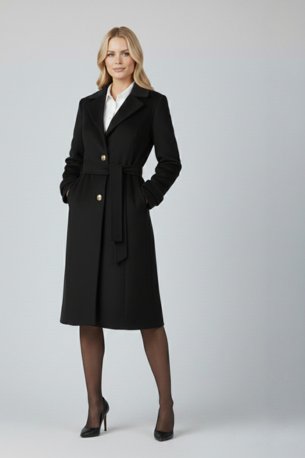 VAGIAS ΓΥΝΑΙΚΕΙΟ ΠΑΛΤΟ ΜΕΣΑΤΟ ΜΕ ΖΩΝΗ ΚΑΙ ΠΕΤΟ ΜΑΥΡΟ 5866-40 VAGIAS ΓΥΝΑΙΚΕΙΟ ΠΑΛΤΟ ΜΕΣΑΤΟ ΜΕ ΖΩΝΗ ΚΑΙ ΠΕΤΟ ΜΑΥΡΟ 5866-40