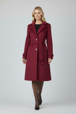 VAGIAS ΓΥΝΑΙΚΕΙΟ ΠΑΛΤΟ ΜΕΣΑΤΟ ΜΕ ΖΩΝΗ ΚΑΙ ΠΕΤΟ ΜΠΟΡΝΤΟ 5866-40 VAGIAS ΓΥΝΑΙΚΕΙΟ ΠΑΛΤΟ ΜΕΣΑΤΟ ΜΕ ΖΩΝΗ ΚΑΙ ΠΕΤΟ ΜΠΟΡΝΤΟ 5866-40