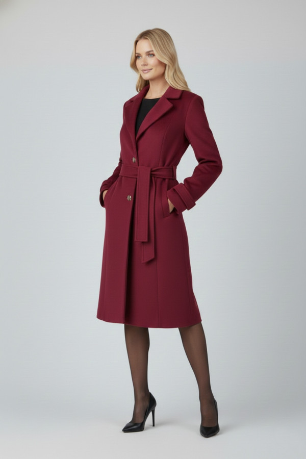 VAGIAS ΓΥΝΑΙΚΕΙΟ ΠΑΛΤΟ ΜΕΣΑΤΟ ΜΕ ΖΩΝΗ ΚΑΙ ΠΕΤΟ ΜΠΟΡΝΤΟ 5866-40 VAGIAS ΓΥΝΑΙΚΕΙΟ ΠΑΛΤΟ ΜΕΣΑΤΟ ΜΕ ΖΩΝΗ ΚΑΙ ΠΕΤΟ ΜΠΟΡΝΤΟ 5866-40