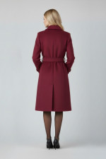 VAGIAS ΓΥΝΑΙΚΕΙΟ ΠΑΛΤΟ ΜΕΣΑΤΟ ΜΕ ΖΩΝΗ ΚΑΙ ΠΕΤΟ ΜΠΟΡΝΤΟ 5866-40 VAGIAS ΓΥΝΑΙΚΕΙΟ ΠΑΛΤΟ ΜΕΣΑΤΟ ΜΕ ΖΩΝΗ ΚΑΙ ΠΕΤΟ ΜΠΟΡΝΤΟ 5866-40