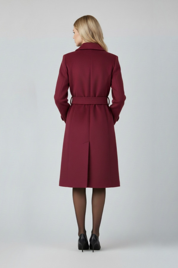 VAGIAS ΓΥΝΑΙΚΕΙΟ ΠΑΛΤΟ ΜΕΣΑΤΟ ΜΕ ΖΩΝΗ ΚΑΙ ΠΕΤΟ ΜΠΟΡΝΤΟ 5866-40 VAGIAS ΓΥΝΑΙΚΕΙΟ ΠΑΛΤΟ ΜΕΣΑΤΟ ΜΕ ΖΩΝΗ ΚΑΙ ΠΕΤΟ ΜΠΟΡΝΤΟ 5866-40