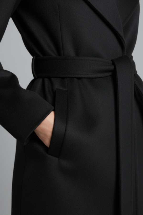 VAGIAS ΓΥΝΑΙΚΕΙΟ ΠΑΛΤΟ ΜΕ ΠΙΕΤΑ ΣΤΟ ΠΕΤΟ ΚΑΙ ΖΩΝΗ ΜΑΥΡΟ 5877-40 VAGIAS ΓΥΝΑΙΚΕΙΟ ΠΑΛΤΟ ΜΕ ΠΙΕΤΑ ΣΤΟ ΠΕΤΟ ΚΑΙ ΖΩΝΗ ΜΑΥΡΟ 5877-40