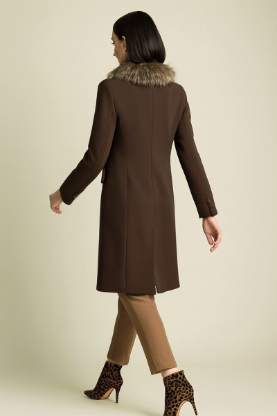 VAGIAS ΓΥΝΑΙΚΕΙΟ ΜΑΝΤΟ ΚΡΕΠ ΜΕ ΑΠΟΣΠΩΜΕΝΗ ΟΙΚΟΛΟΓΙΚΗ ΓΟΥΝΑ ΣΟΚΟΛΑ 735-51