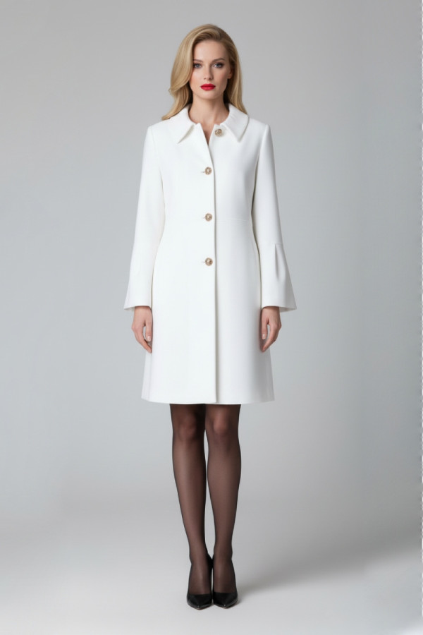 VAGIAS ΓΥΝΑΙΚΕΙΟ ΜΑΝΤΟ ΜΕ ΣΧΕΔΙΟ ΣΤΑ ΜΑΝΙΚΙΑ ΚΡΕΠ ΕΚΡΟΥ 4800-20 VAGIAS ΓΥΝΑΙΚΕΙΟ ΜΑΝΤΟ ΜΕ ΣΧΕΔΙΟ ΣΤΑ ΜΑΝΙΚΙΑ ΚΡΕΠ ΕΚΡΟΥ 4800-20