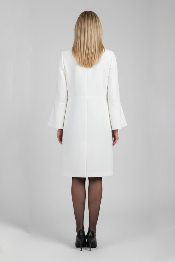 VAGIAS ΓΥΝΑΙΚΕΙΟ ΜΑΝΤΟ ΜΕ ΣΧΕΔΙΟ ΣΤΑ ΜΑΝΙΚΙΑ ΚΡΕΠ ΕΚΡΟΥ 4800-20 VAGIAS ΓΥΝΑΙΚΕΙΟ ΜΑΝΤΟ ΜΕ ΣΧΕΔΙΟ ΣΤΑ ΜΑΝΙΚΙΑ ΚΡΕΠ ΕΚΡΟΥ 4800-20