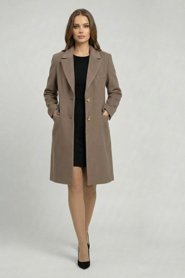 VAGIAS ΓΥΝΑΙΚΕΙΟ ΠΑΛΤΟ ΜΕ ΠΕΤΟ ΠΟΥΡΟ 7983-50