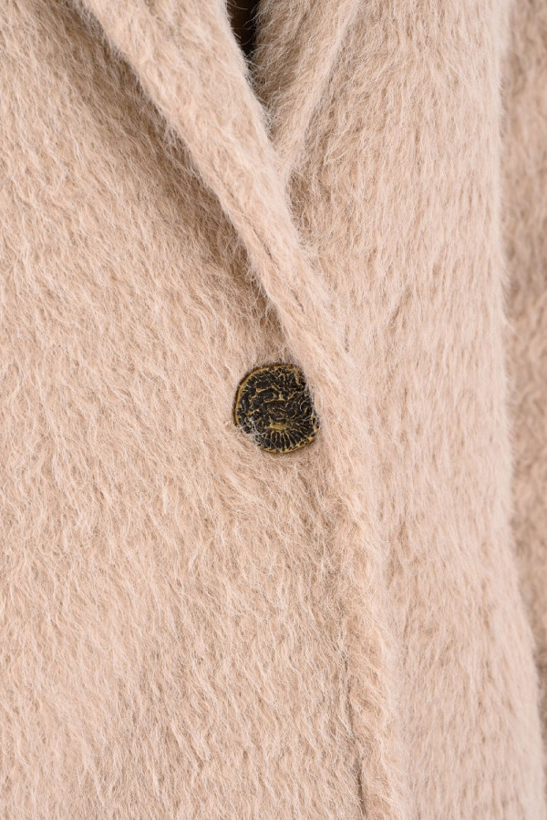 DERPOULI ΓΥΝΑΙΚΕΙΟ ΗΜΙΠΑΛΤΟ TEDDY ΜΠΕΖ 1.25.39-50772 DERPOULI ΓΥΝΑΙΚΕΙΟ ΗΜΙΠΑΛΤΟ TEDDY ΜΠΕΖ 1.25.39-50772