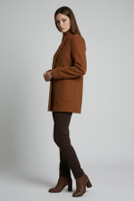 VAGIAS ΓΥΝΑΙΚΕΙΑ  ΖΑΚΕΤΑ ΠΑΛΤΟ ΜΕ ΧΡΥΣΑ ΚΟΥΜΠΙΑ ΚΑΜΕΛ 5868-40