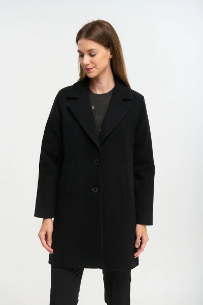 FIBES ΓΥΝΑΙΚΕΙΟ ΗΜΙΠΑΛΤΟ ME ΠΕΤΟ ΜΑΥΡΟ 01-6177