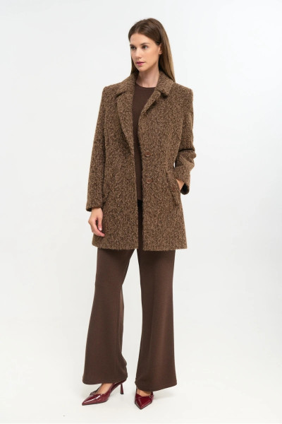 FIBES ΓΥΝΑΙΚΕΙΟ ΗΜΙΠΑΛΤΟ ΜΕ ΠΕΤΟ ΜΕΣΑΤΟ ΜΠΟΥΚΛΕ ΚΑΦΕ 01-6122