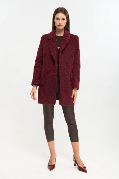 FIBES ΓΥΝΑΙΚΕΙΟ ΗΜΙΠΑΛΤΟ ΜΕ ΠΕΤΟ ΜΕΣΑΤΟ ΜΠΟΥΚΛΕ ΜΠΟΡΝΤΟ 01-6122