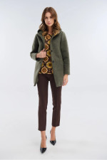 FIBES ΓΥΝΑΙΚΕΙΟ ΗΜΙΠΑΛΤΟ ΜΕ ΚΟΥΚΟΥΛΑ ΧΑΚΙ 01-6142 FIBES ΓΥΝΑΙΚΕΙΟ ΗΜΙΠΑΛΤΟ ΜΕ ΚΟΥΚΟΥΛΑ ΧΑΚΙ 01-6142