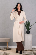 DERPOULI ΓΥΝΑΙΚΕΙΟ ΠΑΛΤΟ ΜΑΚΡΥ ΣΤΑΥΡΩΤΟ ΜΕ ΖΩΝΗ ΒΑΝΙΛΙΑ 1.25.39-50719 DERPOULI ΓΥΝΑΙΚΕΙΟ ΠΑΛΤΟ ΜΑΚΡΥ ΣΤΑΥΡΩΤΟ ΜΕ ΖΩΝΗ ΒΑΝΙΛΙΑ 1.25.39-50719