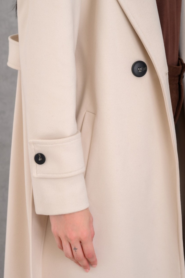 DERPOULI ΓΥΝΑΙΚΕΙΟ ΠΑΛΤΟ ΜΑΚΡΥ ΣΤΑΥΡΩΤΟ ΜΕ ΖΩΝΗ ΒΑΝΙΛΙΑ 1.25.39-50719 DERPOULI ΓΥΝΑΙΚΕΙΟ ΠΑΛΤΟ ΜΑΚΡΥ ΣΤΑΥΡΩΤΟ ΜΕ ΖΩΝΗ ΒΑΝΙΛΙΑ 1.25.39-50719