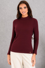 DERPOULI ΓΥΝΑΙΚΕΙΑ ΜΠΛΟΥΖΑ ΛΟΥΠΕΤΟ ΣΕ ΛΕΠΤΗ ΠΛΕΞΗ ΜΟΝΟΧΡΩΜΟ ΜΠΟΡΝΤΟ 1.10.27473 DERPOULI ΓΥΝΑΙΚΕΙΑ ΜΠΛΟΥΖΑ ΛΟΥΠΕΤΟ ΣΕ ΛΕΠΤΗ ΠΛΕΞΗ ΜΟΝΟΧΡΩΜΟ ΜΠΟΡΝΤΟ 1.10.27473