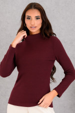 DERPOULI ΓΥΝΑΙΚΕΙΑ ΜΠΛΟΥΖΑ ΛΟΥΠΕΤΟ ΣΕ ΛΕΠΤΗ ΠΛΕΞΗ ΜΟΝΟΧΡΩΜΟ ΜΠΟΡΝΤΟ 1.10.27473 DERPOULI ΓΥΝΑΙΚΕΙΑ ΜΠΛΟΥΖΑ ΛΟΥΠΕΤΟ ΣΕ ΛΕΠΤΗ ΠΛΕΞΗ ΜΟΝΟΧΡΩΜΟ ΜΠΟΡΝΤΟ 1.10.27473