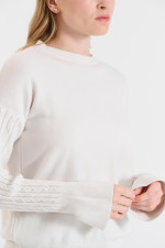 BILL COST ΓΥΝΑΙΚΕΙΟ ΠΛΕΚΤΟ ΠΟΥΛΟΒΕΡ ΜΕ ΠΛΕΞΟΥΔΕΣ ΕΚΡΟΥ 20-131386-0 BILL COST ΓΥΝΑΙΚΕΙΟ ΠΛΕΚΤΟ ΠΟΥΛΟΒΕΡ ΜΕ ΠΛΕΞΟΥΔΕΣ ΕΚΡΟΥ 20-131386-0