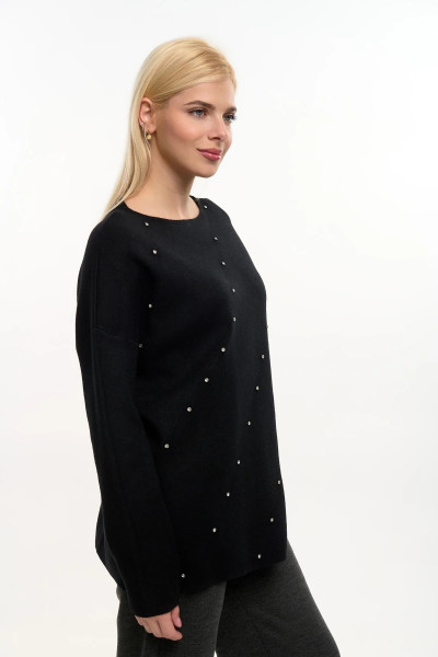 FIBES ΓΥΝΑΙΚΕΙΑ ΠΛΕΚΤΗ ΜΠΛΟΥΖΑ ΜΕ ΣΤΡΑΣ ΜΑΥΡΟ 03-7309 FIBES ΓΥΝΑΙΚΕΙΑ ΠΛΕΚΤΗ ΜΠΛΟΥΖΑ ΜΕ ΣΤΡΑΣ ΜΑΥΡΟ 03-7309