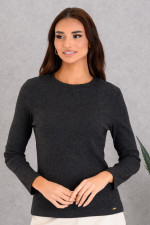 DERPOULI ΓΥΝΑΙΚΕΙΑ ΜΠΛΟΥΖΑ ΣΕ ΛΕΠΤΗ ΠΛΕΞΗ ΡΙΜΠ ΜΟΝΟΧΡΩΜΗ ΑΝΘΡΑΚΙ 1.10.27493 DERPOULI ΓΥΝΑΙΚΕΙΑ ΜΠΛΟΥΖΑ ΣΕ ΛΕΠΤΗ ΠΛΕΞΗ ΡΙΜΠ ΜΟΝΟΧΡΩΜΗ ΑΝΘΡΑΚΙ 1.10.27493