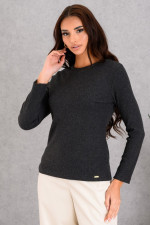 DERPOULI ΓΥΝΑΙΚΕΙΑ ΜΠΛΟΥΖΑ ΣΕ ΛΕΠΤΗ ΠΛΕΞΗ ΡΙΜΠ ΜΟΝΟΧΡΩΜΗ ΑΝΘΡΑΚΙ 1.10.27493 DERPOULI ΓΥΝΑΙΚΕΙΑ ΜΠΛΟΥΖΑ ΣΕ ΛΕΠΤΗ ΠΛΕΞΗ ΡΙΜΠ ΜΟΝΟΧΡΩΜΗ ΑΝΘΡΑΚΙ 1.10.27493