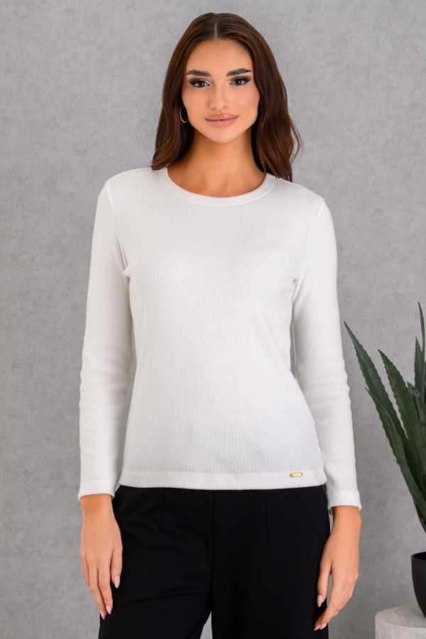 DERPOULI ΓΥΝΑΙΚΕΙΑ ΜΠΛΟΥΖΑ ΣΕ ΛΕΠΤΗ ΠΛΕΞΗ ΡΙΜΠ ΜΟΝΟΧΡΩΜΗ ΕΚΡΟΥ 1.10.27493 DERPOULI ΓΥΝΑΙΚΕΙΑ ΜΠΛΟΥΖΑ ΣΕ ΛΕΠΤΗ ΠΛΕΞΗ ΡΙΜΠ ΜΟΝΟΧΡΩΜΗ ΕΚΡΟΥ 1.10.27493