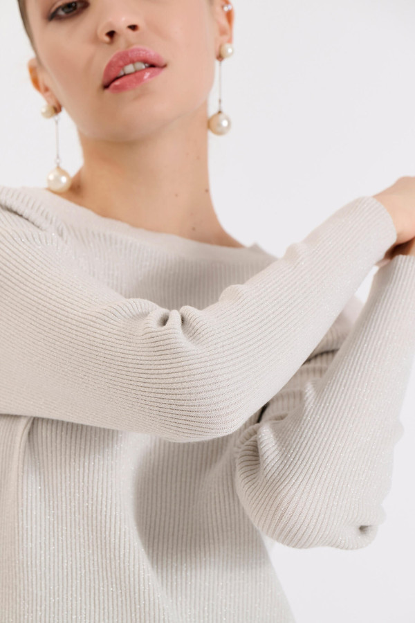 BILL COST ΓΥΝΑΙΚΕΙΑ ΜΠΛΟΥΖΑ ΠΛΕΚΤΗ ΜΕ ΛΟΥΡΕΞ ΒΑΝΙΛΙΑ 20-131372-0 BILL COST ΓΥΝΑΙΚΕΙΑ ΜΠΛΟΥΖΑ ΠΛΕΚΤΗ ΜΕ ΛΟΥΡΕΞ ΒΑΝΙΛΙΑ 20-131372-0