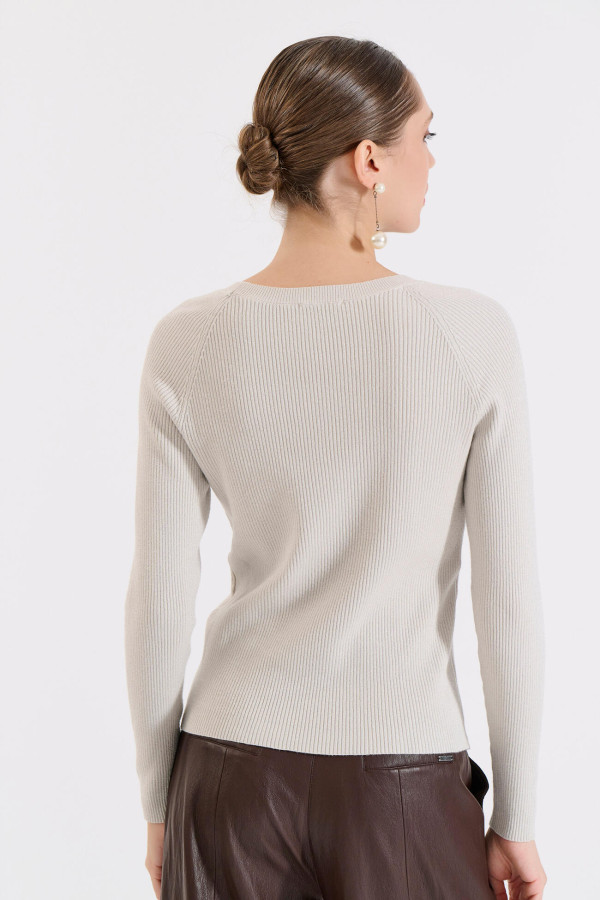 BILL COST ΓΥΝΑΙΚΕΙΑ ΜΠΛΟΥΖΑ ΠΛΕΚΤΗ ΜΕ ΛΟΥΡΕΞ ΒΑΝΙΛΙΑ 20-131372-0 BILL COST ΓΥΝΑΙΚΕΙΑ ΜΠΛΟΥΖΑ ΠΛΕΚΤΗ ΜΕ ΛΟΥΡΕΞ ΒΑΝΙΛΙΑ 20-131372-0