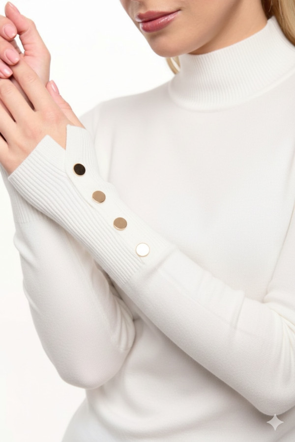 FIBES ΓΥΝΑΙΚΕΙΑ ΜΠΛΟΥΖΑ ΠΛΕΚΤΗ ΜΟΝΟΧΡΩΜΗ ΛΟΥΠΕΤΟ ΜΕ ΚΟΥΜΠΙΑ ΛΕΥΚΟ 03-7304 FIBES ΓΥΝΑΙΚΕΙΑ ΜΠΛΟΥΖΑ ΠΛΕΚΤΗ ΜΟΝΟΧΡΩΜΗ ΛΟΥΠΕΤΟ ΜΕ ΚΟΥΜΠΙΑ ΛΕΥΚΟ 03-7304