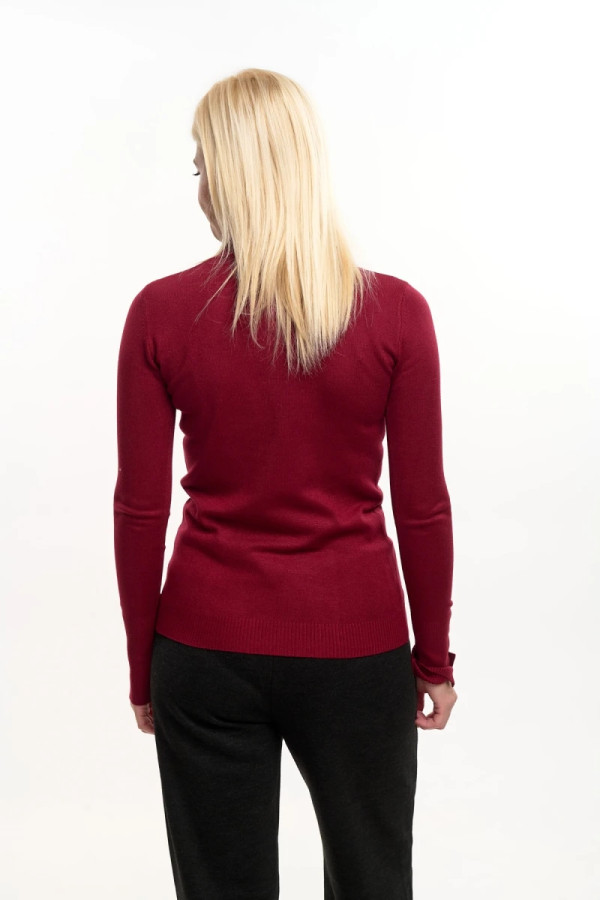 FIBES ΓΥΝΑΙΚΕΙΑ ΜΠΛΟΥΖΑ ΠΛΕΚΤΗ ΜΟΝΟΧΡΩΜΗ ΛΟΥΠΕΤΟ ΜΕ ΚΟΥΜΠΙΑ ΜΠΟΡΝΤΟ 03-7304 FIBES ΓΥΝΑΙΚΕΙΑ ΜΠΛΟΥΖΑ ΠΛΕΚΤΗ ΜΟΝΟΧΡΩΜΗ ΛΟΥΠΕΤΟ ΜΕ ΚΟΥΜΠΙΑ ΜΠΟΡΝΤΟ 03-7304