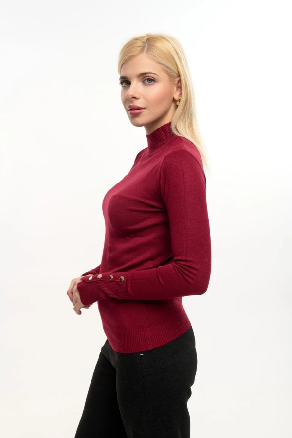 FIBES ΓΥΝΑΙΚΕΙΑ ΜΠΛΟΥΖΑ ΠΛΕΚΤΗ ΜΟΝΟΧΡΩΜΗ ΛΟΥΠΕΤΟ ΜΕ ΚΟΥΜΠΙΑ ΜΠΟΡΝΤΟ 03-7304 FIBES ΓΥΝΑΙΚΕΙΑ ΜΠΛΟΥΖΑ ΠΛΕΚΤΗ ΜΟΝΟΧΡΩΜΗ ΛΟΥΠΕΤΟ ΜΕ ΚΟΥΜΠΙΑ ΜΠΟΡΝΤΟ 03-7304