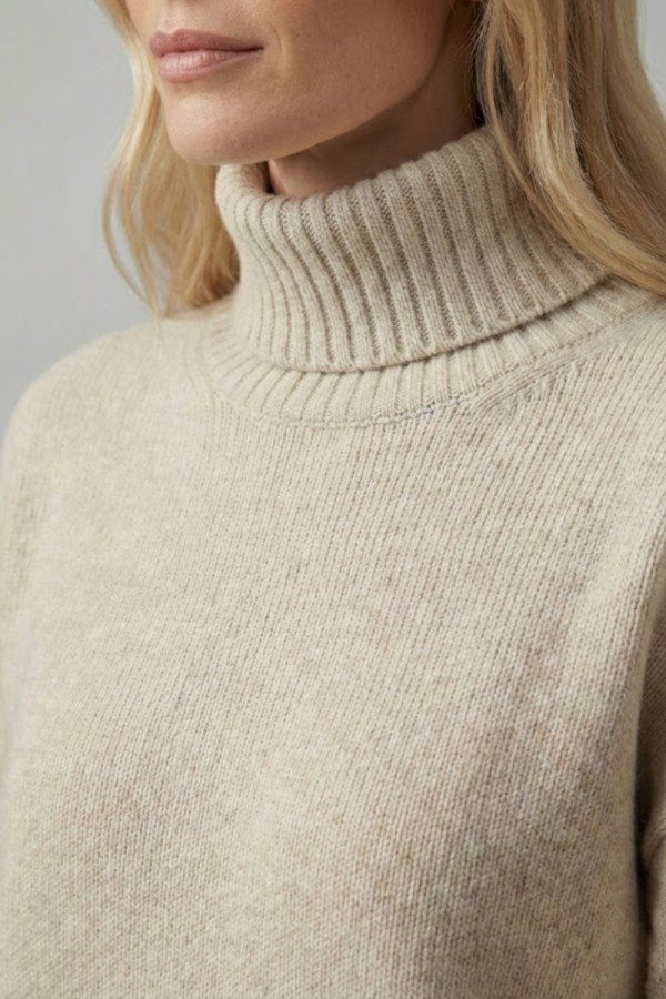 FIBES ΓΥΝΑΙΚΕΙΟ ΠΛΕΚΤΟ ΖΙΒΑΓΚΟ ΜΟΝΟΧΡΩΜΟ ΜΕ ΡΙΜΠ ΜΠΕΖ 03-7319