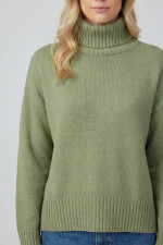 FIBES ΓΥΝΑΙΚΕΙΟ ΠΛΕΚΤΟ ΖΙΒΑΓΚΟ ΜΟΝΟΧΡΩΜΟ ΜΕ ΡΙΜΠ ΜΕΝΤΑ 03-7319