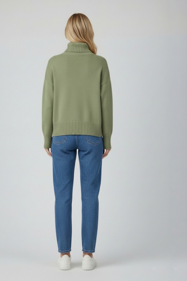 FIBES ΓΥΝΑΙΚΕΙΟ ΠΛΕΚΤΟ ΖΙΒΑΓΚΟ ΜΟΝΟΧΡΩΜΟ ΜΕ ΡΙΜΠ ΜΕΝΤΑ 03-7319