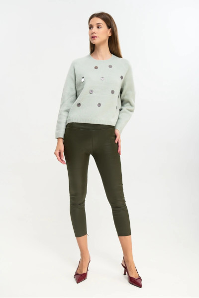 FIBES ΓΥΝΑΙΚΕΙΟ ΚΟΝΤΟ ΠΛΕΚΤΟ ΜΕ ΔΙΑΚΟΣΜΗΤΙΚΑ ΜΕΝΤΑ 03-7305