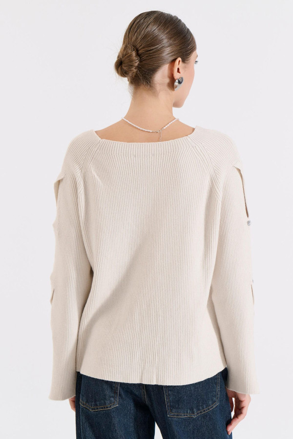 BILL COST ΓΥΝΑΙΚΕΙΑ ΠΛΕΚΤΗ ΜΠΛΟΥΖΑ ΜΕΑΝΟΙΓΜΑ ΚΑΙ ΚΟΥΜΠΙΑ ΣΤΑ ΜΑΝΙΚΙΑ ΒΑΝΙΛΙΑ 20-131361-0 BILL COST ΓΥΝΑΙΚΕΙΑ ΠΛΕΚΤΗ ΜΠΛΟΥΖΑ ΜΕΑΝΟΙΓΜΑ ΚΑΙ ΚΟΥΜΠΙΑ ΣΤΑ ΜΑΝΙΚΙΑ ΒΑΝΙΛΙΑ 20-131361-0