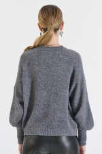 BILL COST ΓΥΝΑΙΚΕΙΑ ΜΠΛΟΥΖΑ  ΣΕ ΠΛΕΞΗ ΜΟΝΟΧΡΩΜΟ ΜΕ ΠΑΓΙΕΤΑ ΓΚΡΙ 20-131360-0 BILL COST ΓΥΝΑΙΚΕΙΑ ΜΠΛΟΥΖΑ  ΣΕ ΠΛΕΞΗ ΜΟΝΟΧΡΩΜΟ ΜΕ ΠΑΓΙΕΤΑ ΓΚΡΙ 20-131360-0