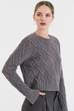 BILL COST ΓΥΝΑΙΚΕΙΑ ΜΠΛΟΥΖΑ ΠΛΕΚΤΗ ΜΕ ΠΛΕΞΟΥΔΕΣ ΑΝΘΡΑΚΙ 20-131375-0 BILL COST ΓΥΝΑΙΚΕΙΑ ΜΠΛΟΥΖΑ ΠΛΕΚΤΗ ΜΕ ΠΛΕΞΟΥΔΕΣ ΑΝΘΡΑΚΙ 20-131375-0