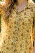 Γυναικείο εμπριμέ πουκάμισο με πατ στα μανίκια μπανάνα – Derpouli - 1.12.39310 Γυναικείο εμπριμέ πουκάμισο με πατ στα μανίκια μπανάνα – Derpouli - 1.12.39310