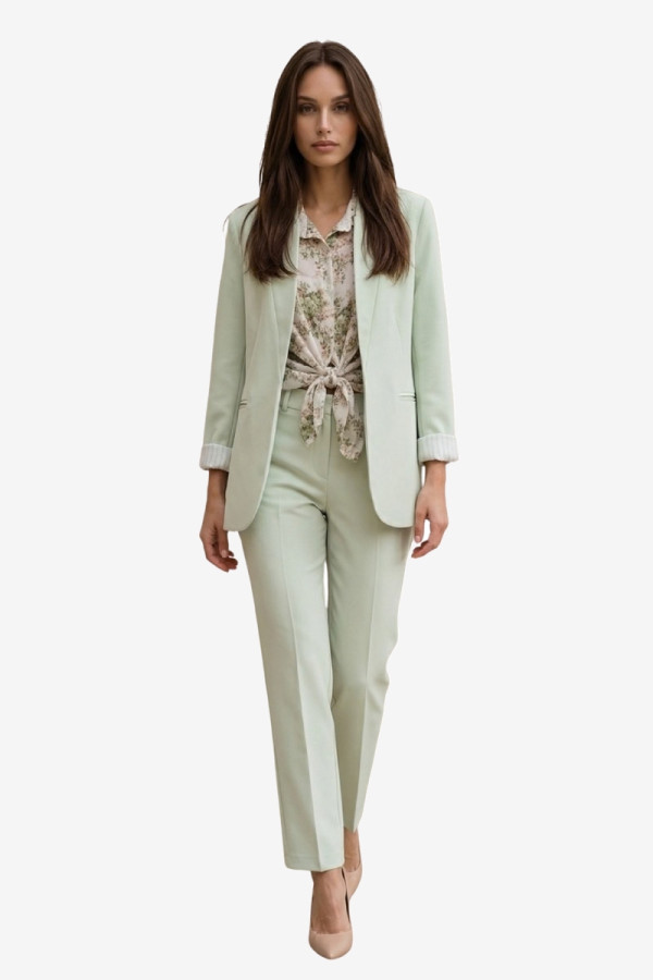 DERPOULI ΓΥΝΑΙΚΕΙΟ ΣΑΚΑΚΙ BLAZER ΜΕΝΤΑ 1.21.39296