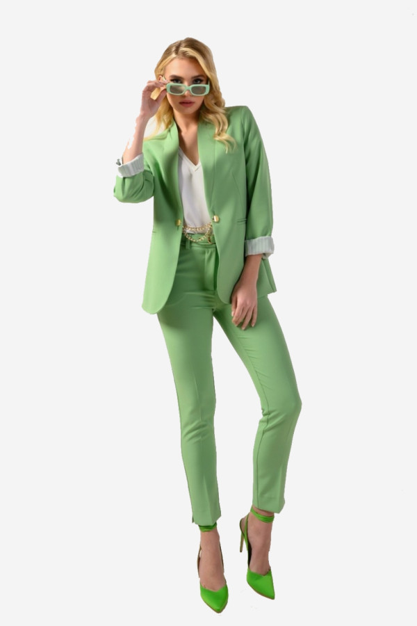 DERPOULI ΓΥΝΑΙΚΕΙΟ ΣΑΚΑΚΙ BLAZER ΜΕ ΑΛΥΣΙΔΑΚΙ ALOE 1.21.38653