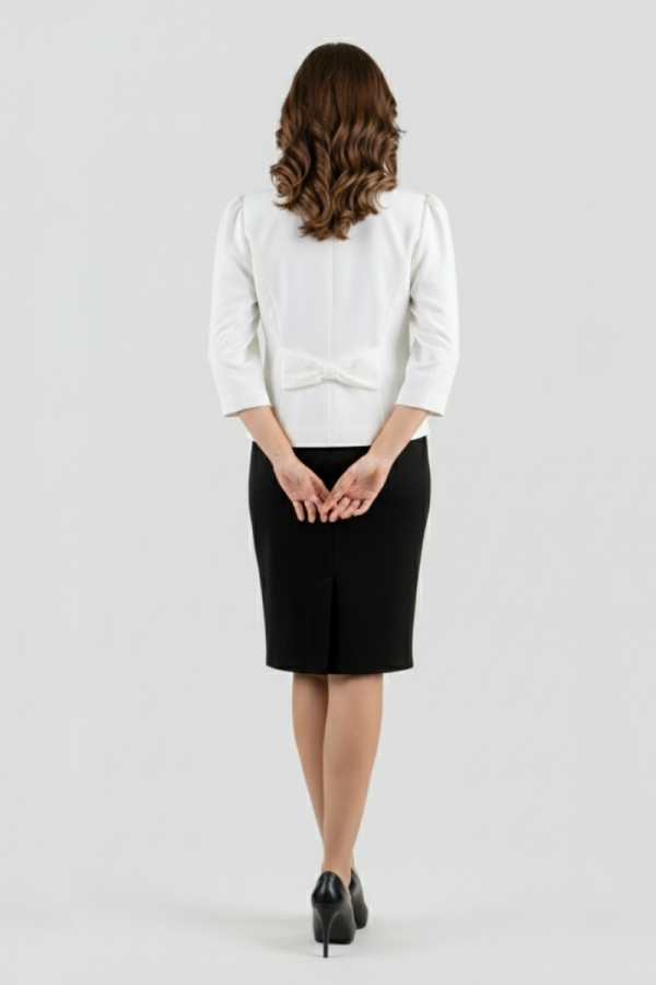 VAGIAS ΓΥΝΑΙΚΕΙΟ ΣΑΚΑΚΙ ΚΟΝΤΟ ΜΠΟΛΕΡΟ ΜΕ ΦΙΟΓΚΟ ΛΕΥΚΟ 5414-10