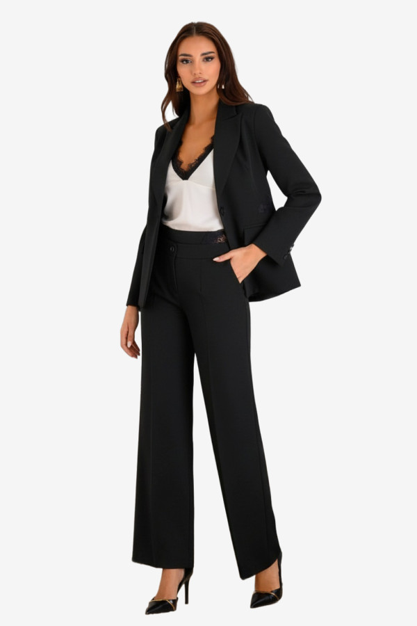 DERPOULI ΓΥΝΑΙΚΕΙΟ ΣΑΚΑΚΙ ΜΕ ΠΕΤΟ ΚΑΙ ΔΑΝΤΕΛΑ ΜΑΥΡΟ 1.21.39207 DERPOULI ΓΥΝΑΙΚΕΙΟ ΣΑΚΑΚΙ ΜΕ ΠΕΤΟ ΚΑΙ ΔΑΝΤΕΛΑ ΜΑΥΡΟ 1.21.39207