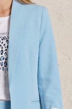 DERPOULI ΓΥΝΑΙΚΕΙΟ ΣΑΚΑΚΙ BLAZER ΣΙΕΛ 1.21.39296