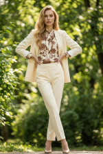 DERPOULI ΓΥΝΑΙΚΕΙΟ ΣΑΚΑΚΙ BLAZER ΜΠΑΝΑΝΑ 1.21.39296